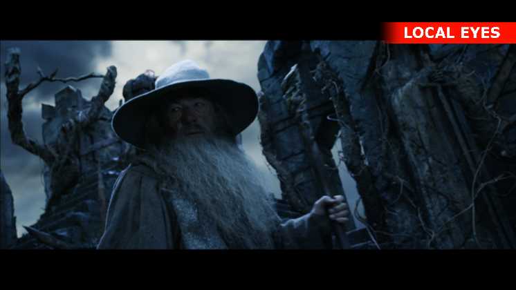 Gandalf spilles af den engelske skuespiller, Ian Murray McKellen