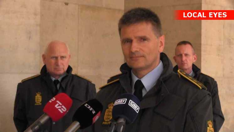 Politiinspektør Jørgen Skov, leder af Efterforskningsenheden, Københavns Politi, leder af dagens koordinerede sjællandske aktion.