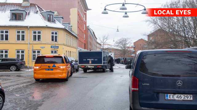 Detonation fører til afspærring af dele af Guldbergsgade i København