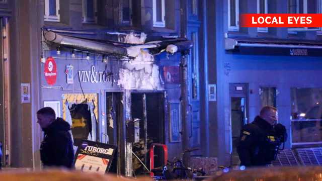 Eksplosion i Istedgade: Politiet er talstærkt fremme midt i København 8. jan.