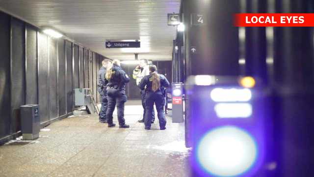 Personpåkørsel på Middelfart station efter slagsmål