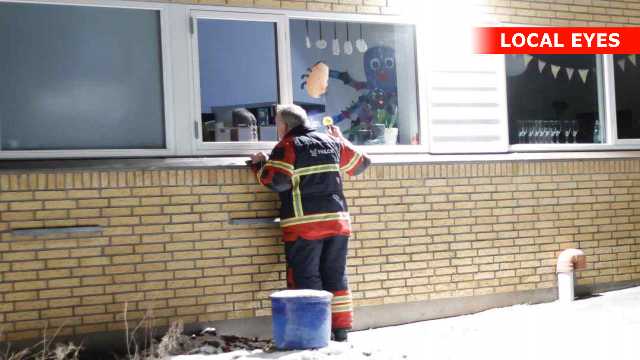 Brandalarm i Vuggestue