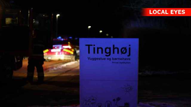 Brandalarm i Vuggestue