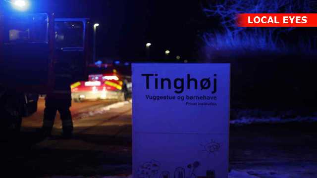 Brandalarm i Vuggestue