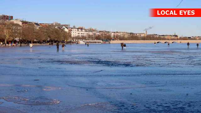 !!Mange københavnere er ude på isen - Københavns Politi advarer herimod