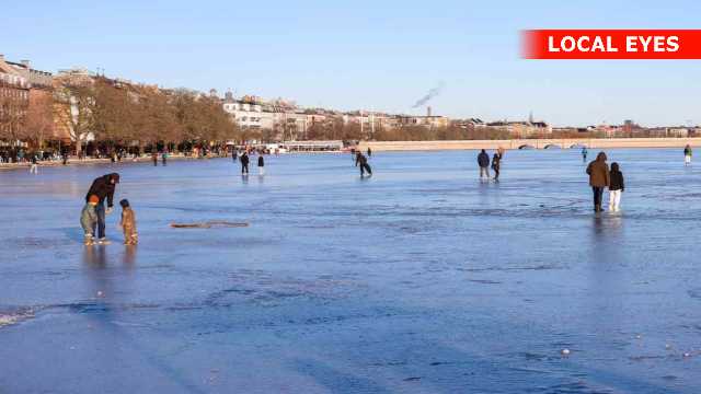 !!Mange københavnere er ude på isen - Københavns Politi advarer herimod