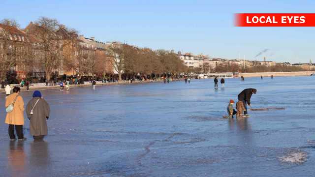 !!Mange københavnere er ude på isen - Københavns Politi advarer herimod