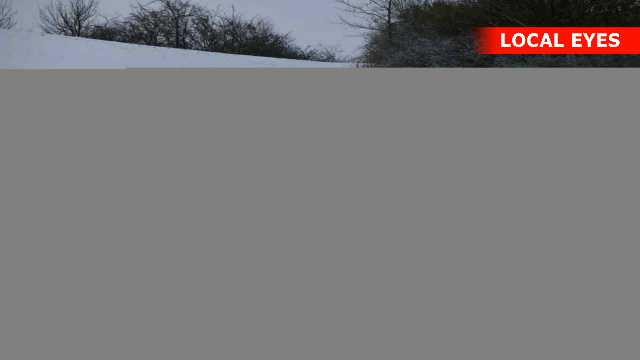 Mandagens snevejr i Kalundborg 