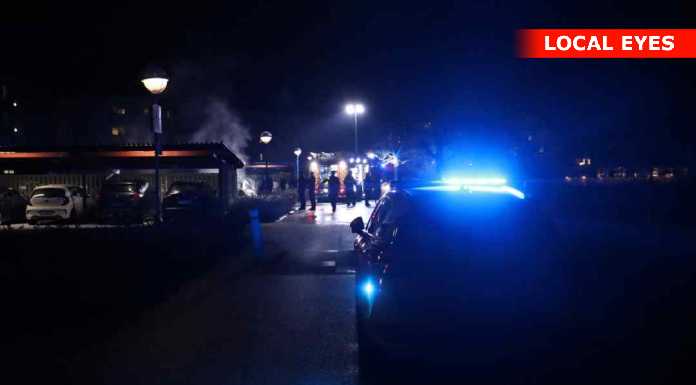 Bilbrand i Ishøj Tirsdag aften 