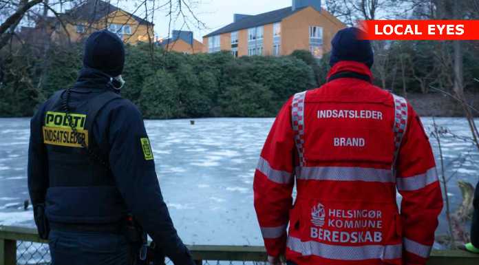 Unge observeret på isen i Helsingør - trodser beredskabets advarsel
